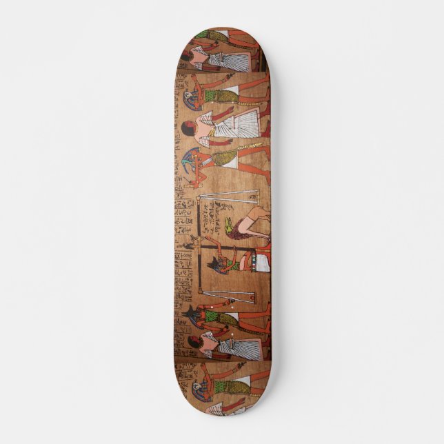 Skateboard de Egipto-Hieroglyphs (Anverso )