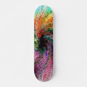 Skateboard de espectro de colores