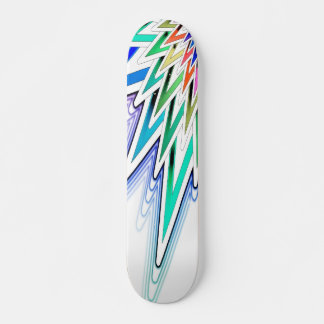 Skateboard de estrella abstracta