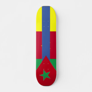 Skateboard de Estrella Verde