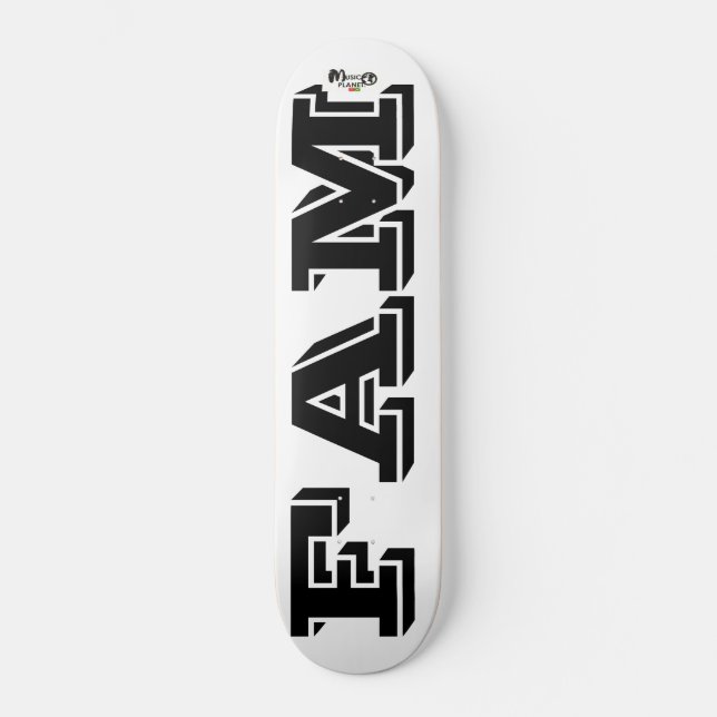 Skateboard de FAM (Anverso)