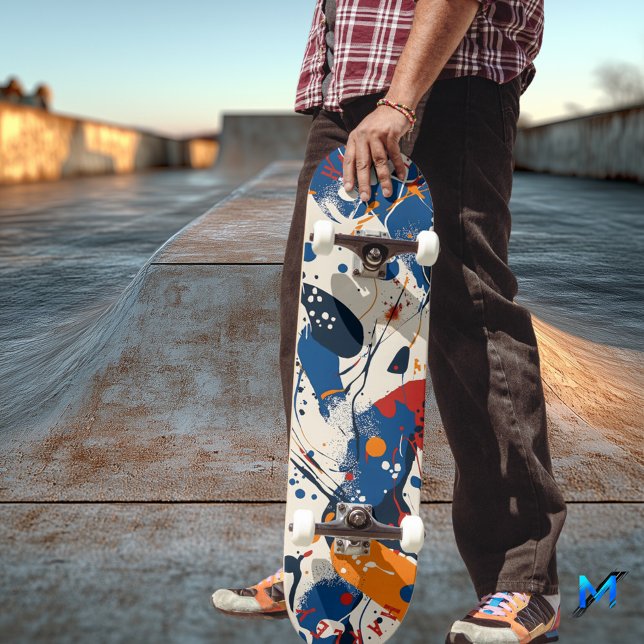 Skateboard de flujo abstracto moderno - Organigram (Subido por el creador)