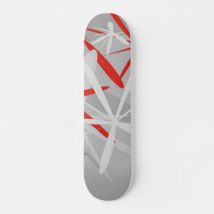 Skateboard de fondo abstracto