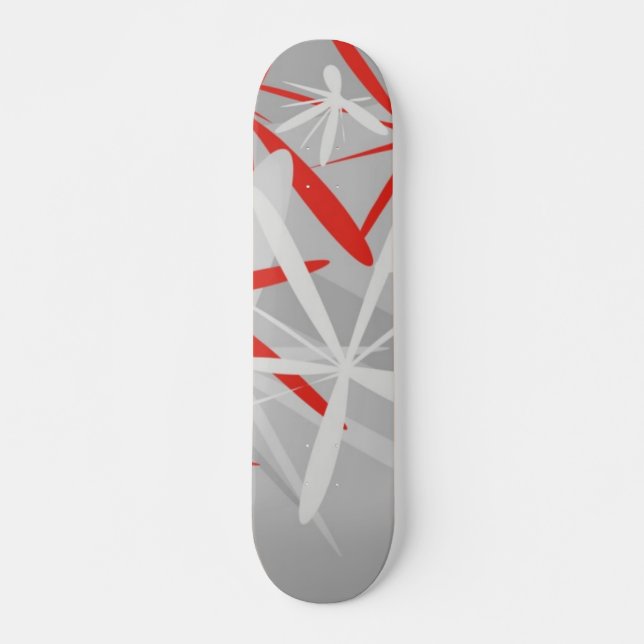 Skateboard de fondo abstracto (Anverso )
