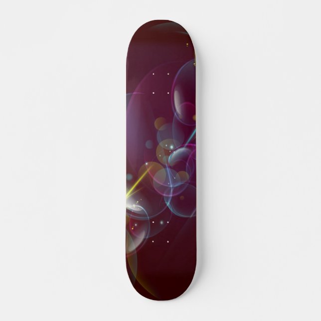 Skateboard de fondo exótico (Anverso )