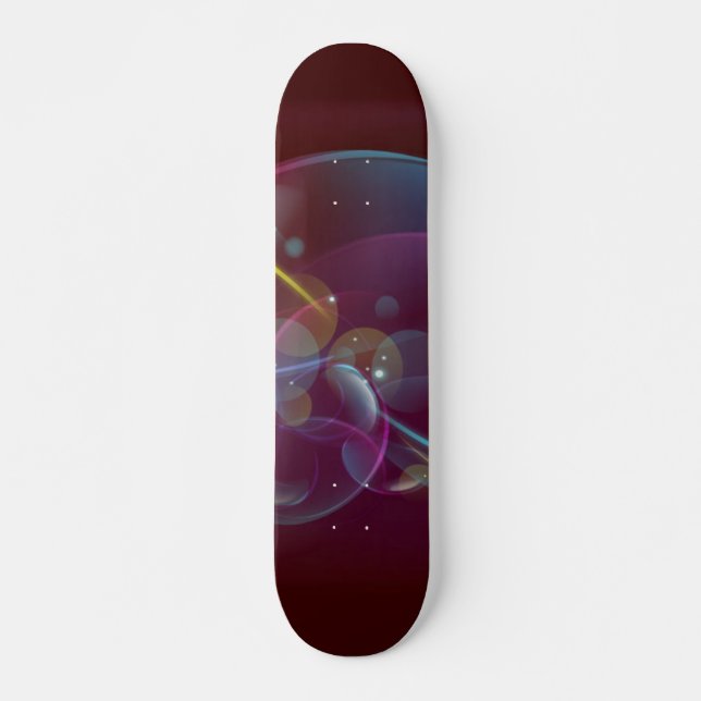 Skateboard de fondo exótico (Anverso )