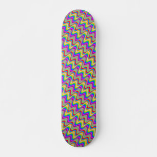 Skateboard de formas muy Guay y coloridas