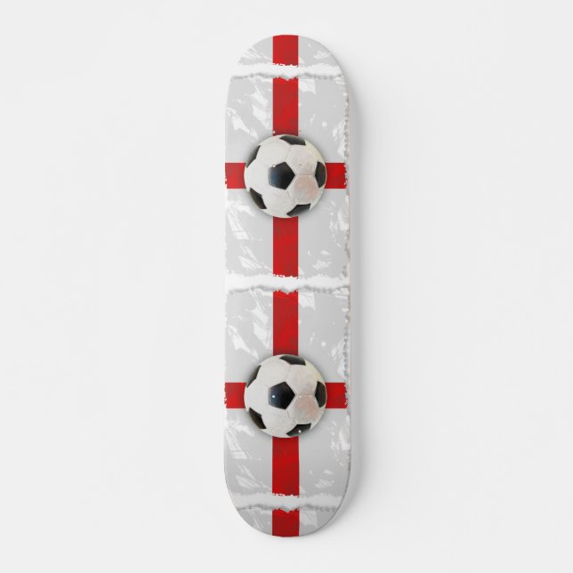 Skateboard de fútbol de Inglaterra (Anverso )