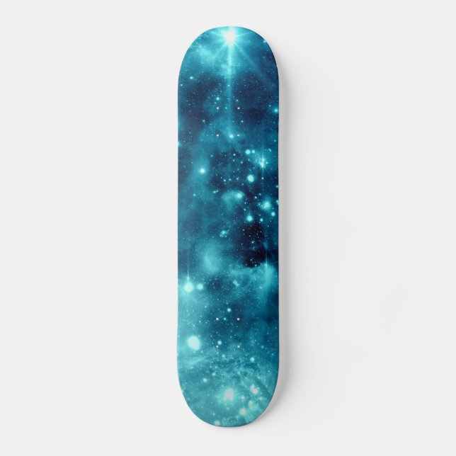 Skateboard de galaxia espacial cósmica (Anverso)