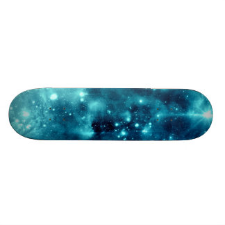Skateboard de galaxia espacial cósmica
