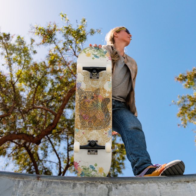 Skateboard de gato (Exterior 1)