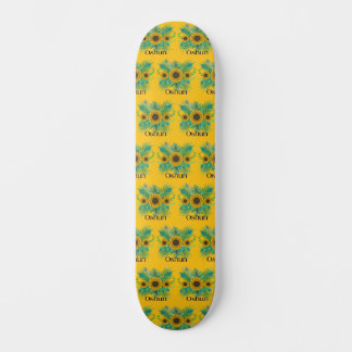 Skateboard de girasoles de Oshun Goddess
