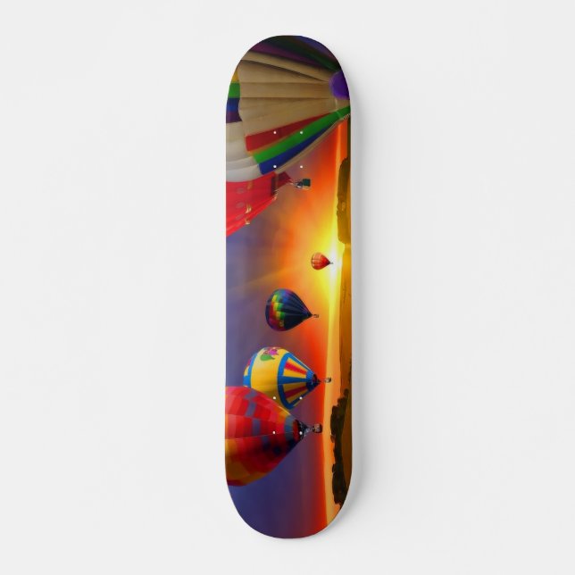 Skateboard de globos de aire caliente (Anverso )