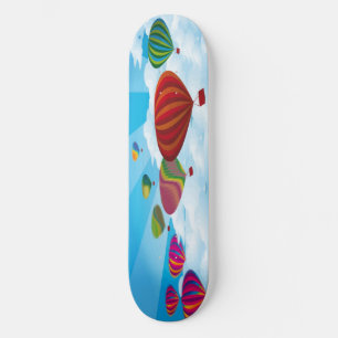 Skateboard de globos de aire caliente