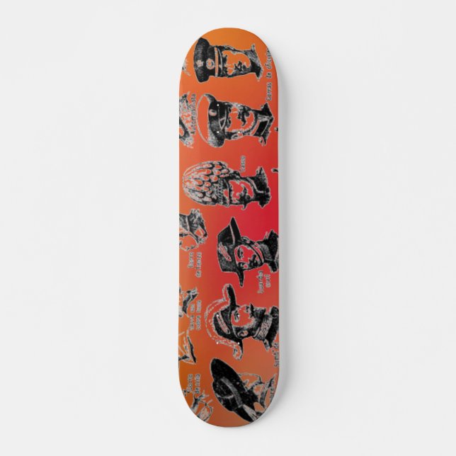 Skateboard de Gorras Vintage (Anverso )