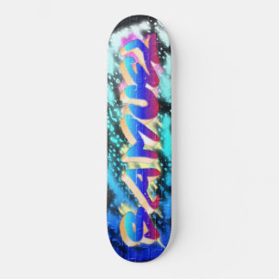 Skateboard de graffiti personalizado SAMUEL