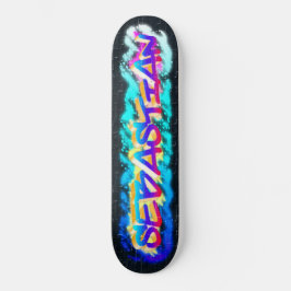 Skateboard de graffiti personalizado SEBASTIAN