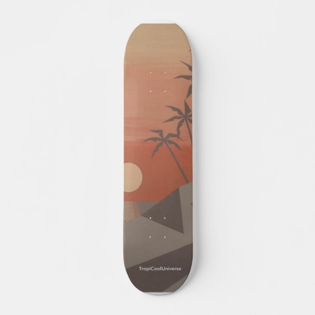 Skateboard de Guay TROPICS (Anverso )