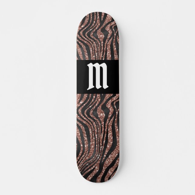 Skateboard de impresión animal personalizado (Anverso )