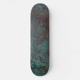 Skateboard de impresión Corrosion "Copper"