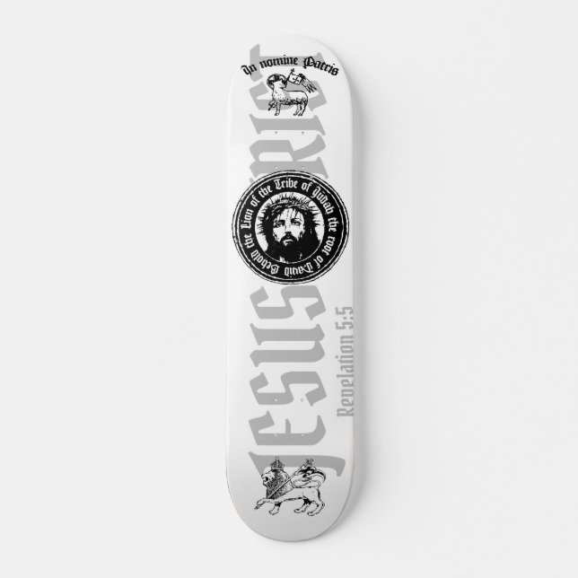 Skateboard de Jesucristo (Anverso )