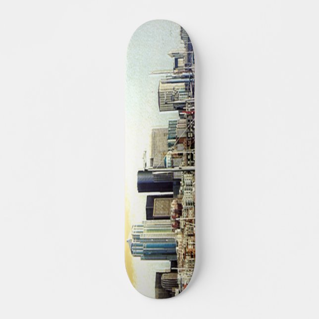 Skateboard de la ciudad de Seattle (Anverso )