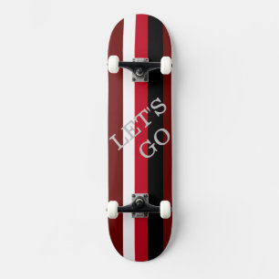 Skateboard de la colección de líneas deportivas
