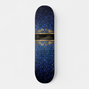 Skateboard de la Escuela Secundaria del Purpurina 