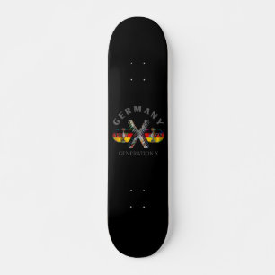 Skateboard de la Generación X Alemania de 1975