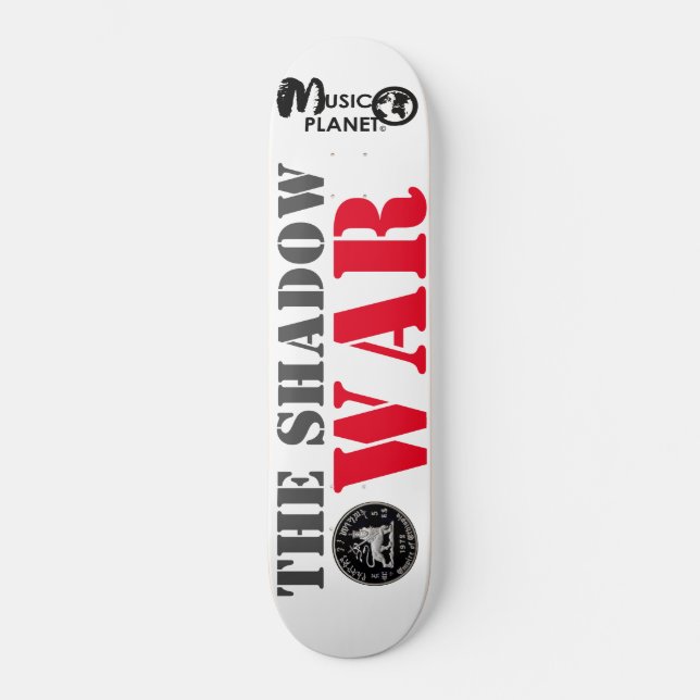 Skateboard de la GUERRA SOMBRA (Anverso)