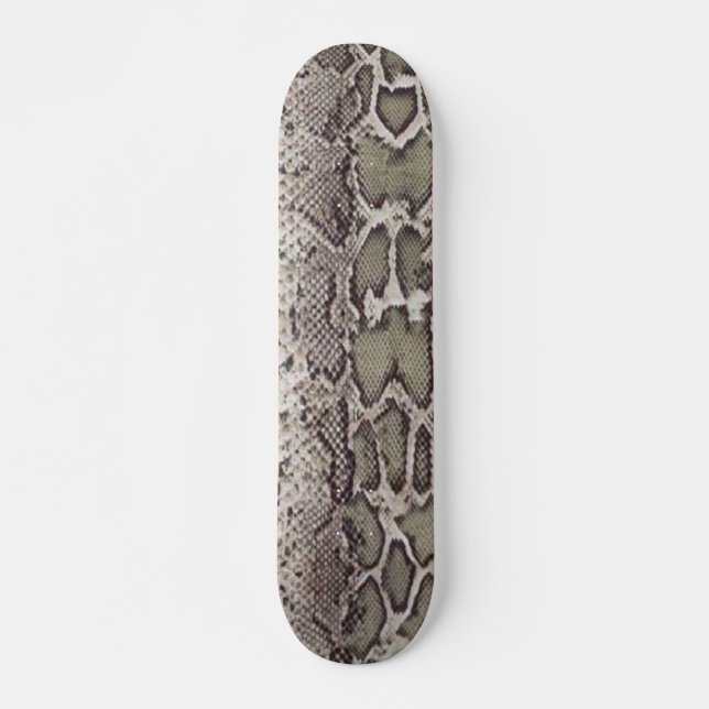 Skateboard de la piel de serpiente (Anverso )