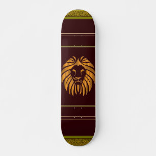 Skateboard de león
