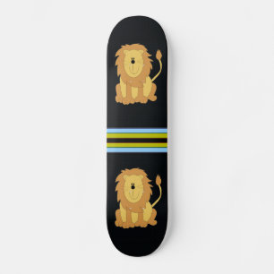 Skateboard de león