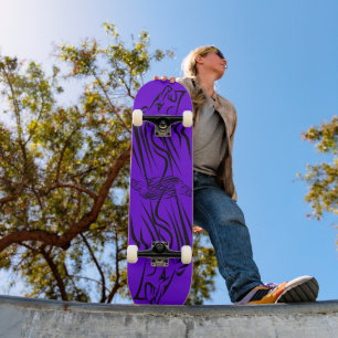 Skateboard de leones en funcionamiento - Colores P