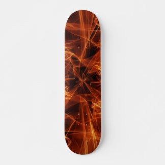 Skateboard de llamas de fuego
