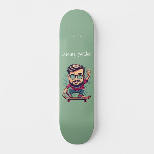 Skateboard de Monty Nolder (Anverso)