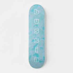 Skateboard de negocios de Guay nubes para principi