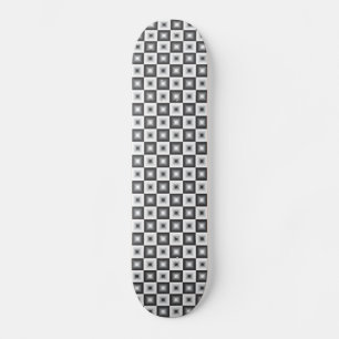 Skateboard de negro a blanco y de blanco a negro