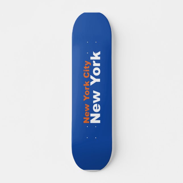 Skateboard de Nueva York (Anverso )
