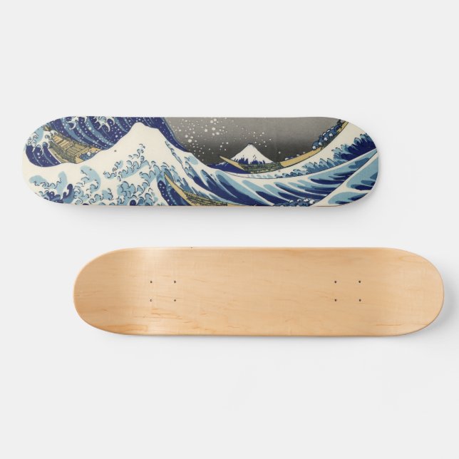 Skateboard de ondas japonesas (Horz)