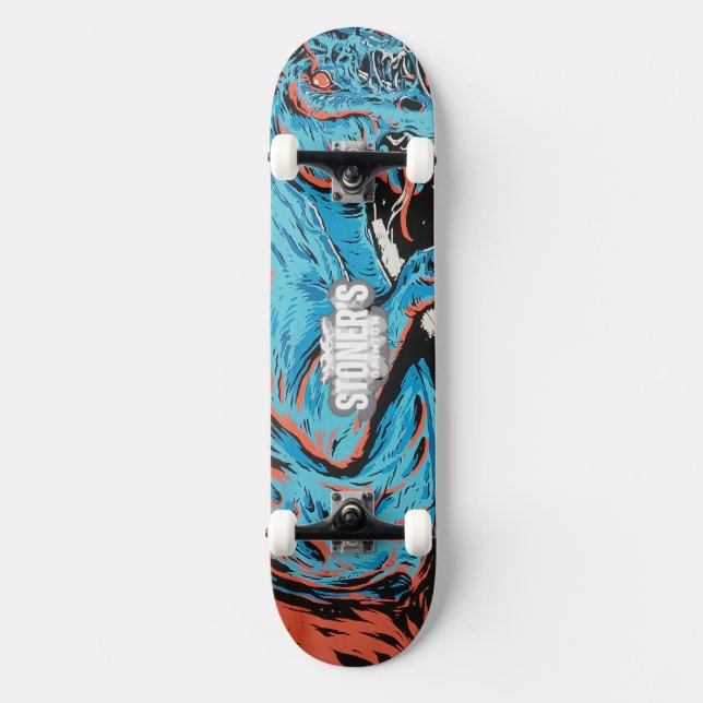 Skateboard de opinión de Stoner (Anverso)