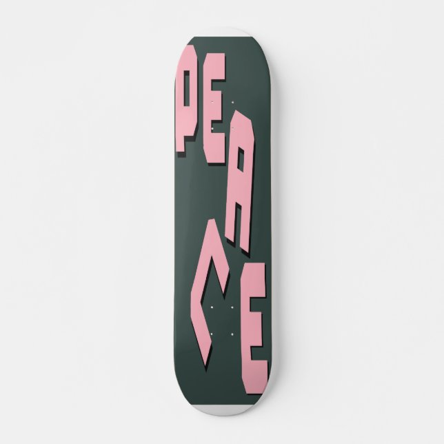 Skateboard de paz gradual (Anverso )