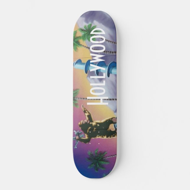 Skateboard de películas Hollywood King King King (Anverso)