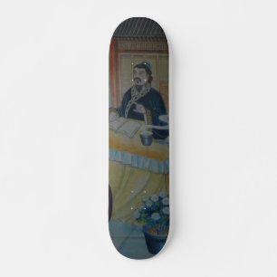 Skateboard de pintura mural china