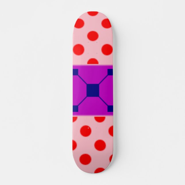 Skateboard de punto de patrón (Anverso )