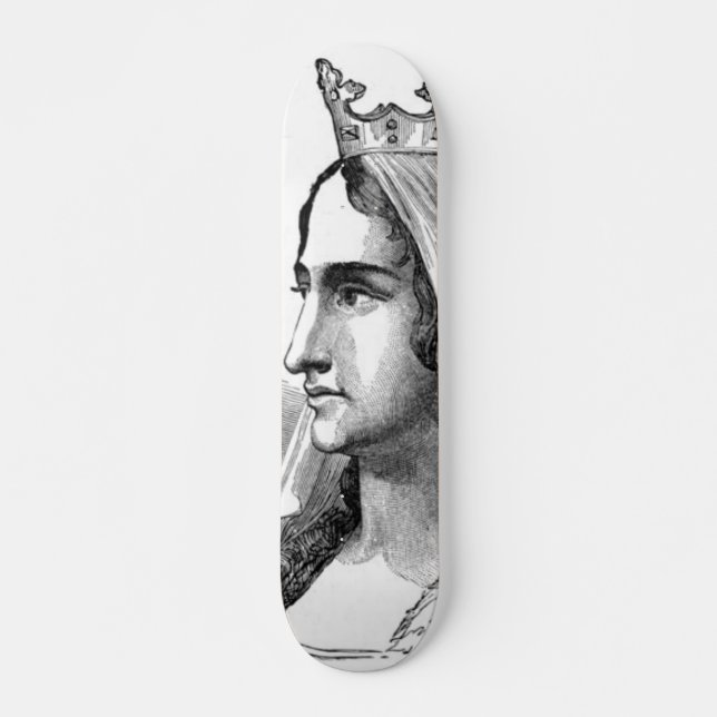 Skateboard de Reina Medieval (Anverso )