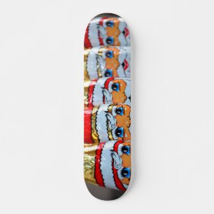 Skateboard de Relieve metalizado envuelto