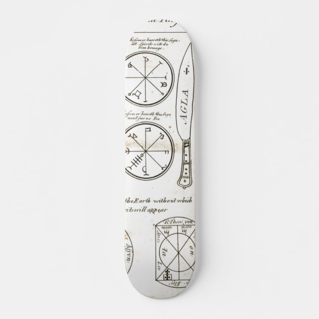Skateboard de Rótulos mágicos (Anverso )