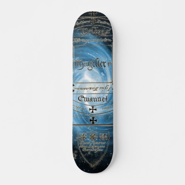 Skateboard de Rótulos mágicos (Anverso )