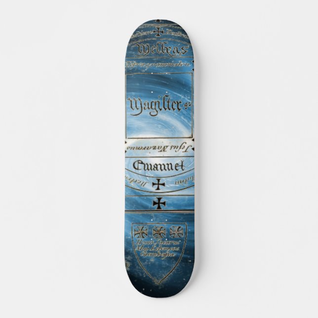 Skateboard de Rótulos mágicos (Anverso )